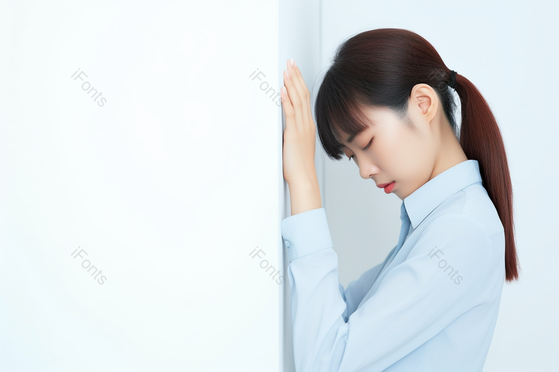 青年商务女性烦恼,高清,摄影图,摄影图片,图片大全,摄影图免费下载